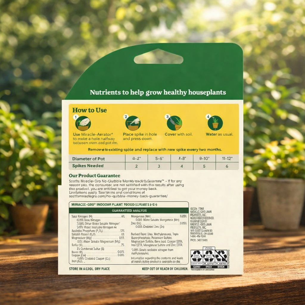 Miracle-Gro® - Indoor Plant Food Spikes