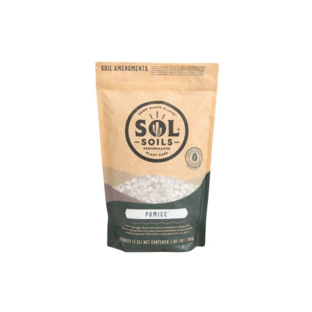 A brown and green resealable bag labeled