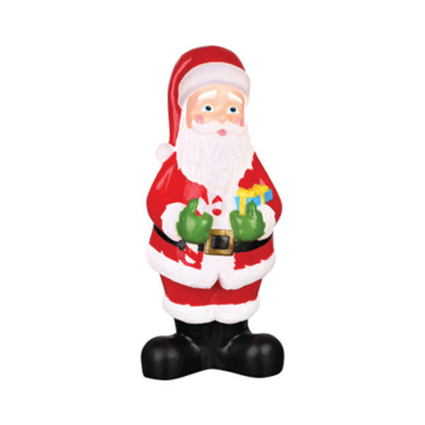 Christmas santa truck blow outlet mold