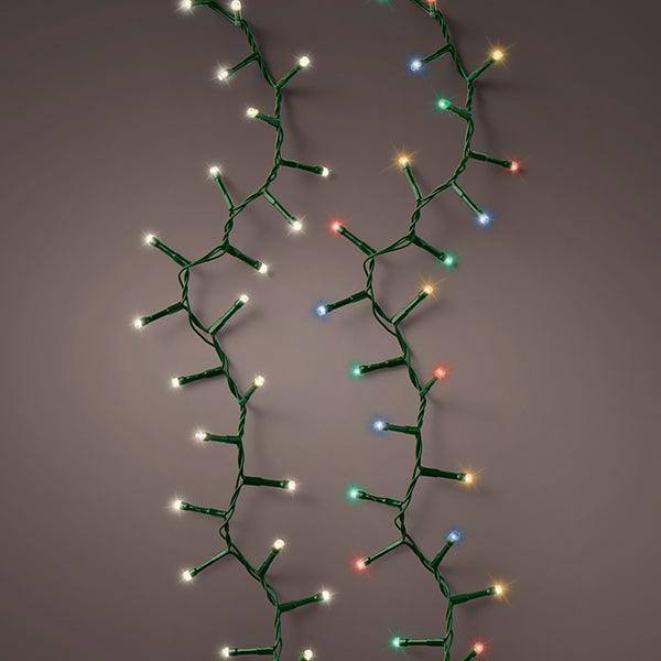 LED 1000 ct. Compact String Lights Warm White and Clear - Hicks Nurseries