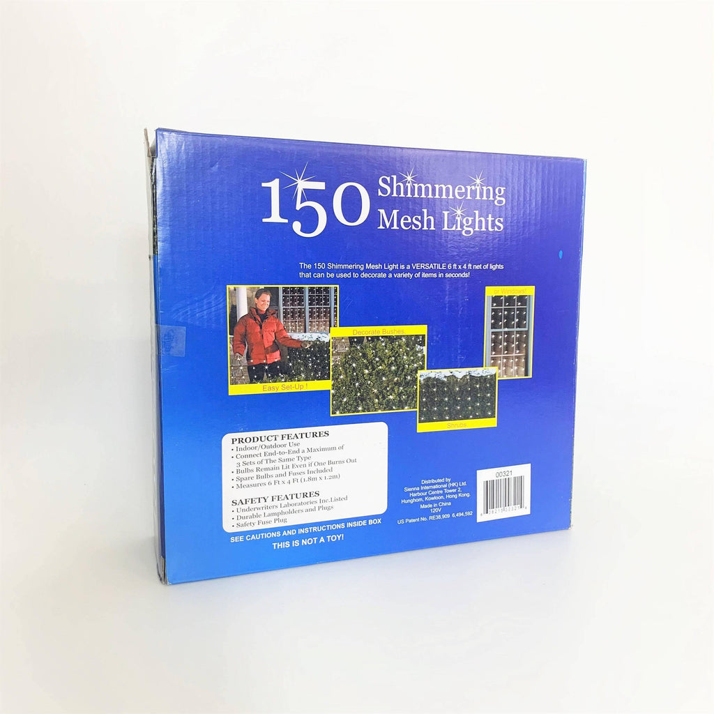 Shimmering 150 ct. Mesh Lights Clear - Hicks Nurseries