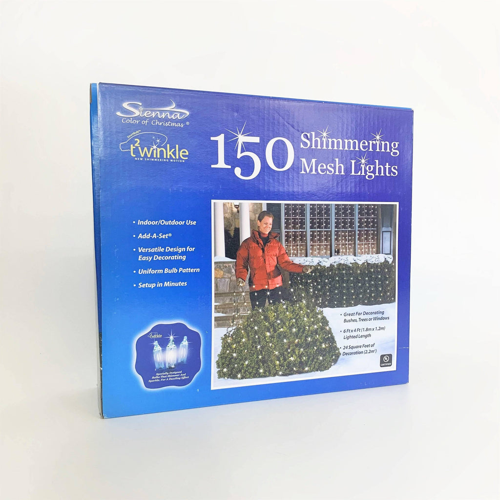 Shimmering 150 ct. Mesh Lights Clear - Hicks Nurseries