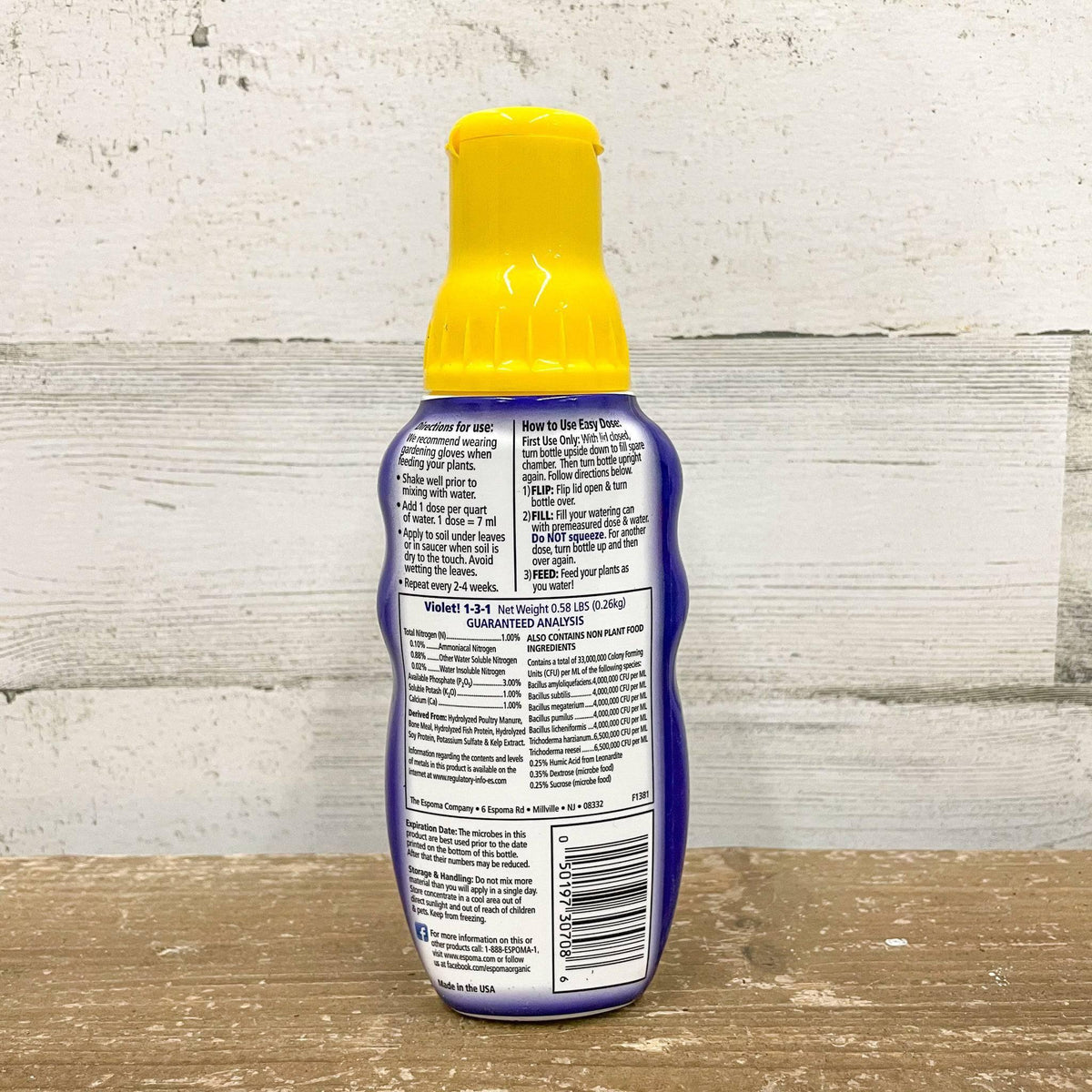 espoma organic liquid fertilizer Espoma - Violet! Organic Fertilizer