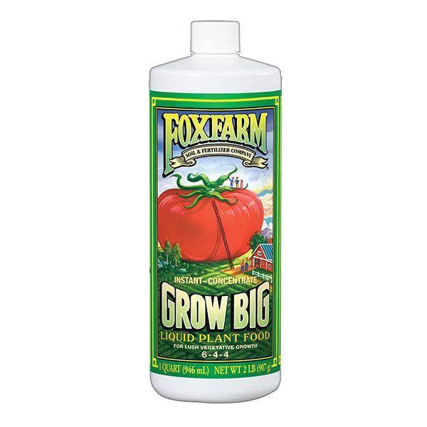FoxFarm - Grow Big Liquid Plant Food - 1 qt. - Hicks Nurseries