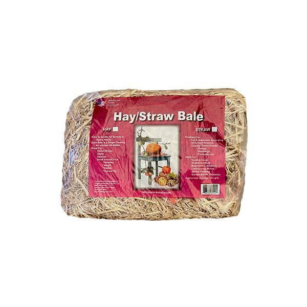 Straw Bale - Wrapped - Mini