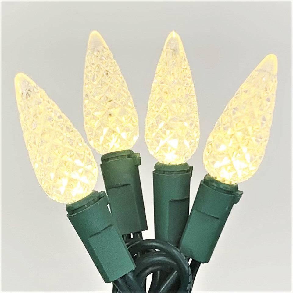 C6 LED 50 ct. String Lights Warm White - Hicks Nurseries