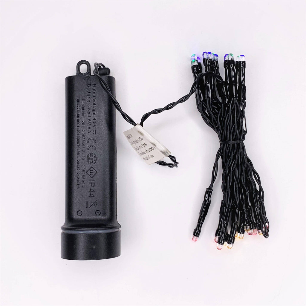 Durawise Battery Operated LED Twinkle String Lights Multi-Colored - Hicks Nurseries
