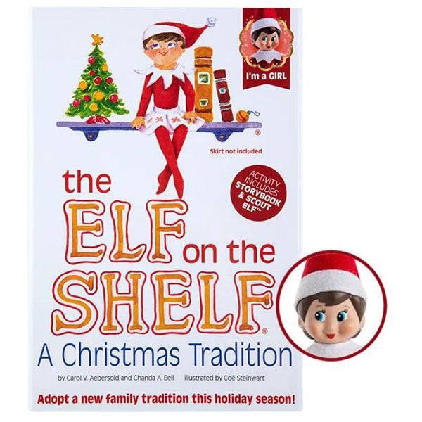 The Elf on the Shelf®: A Christmas Tradition - Light Skin Girl Elf