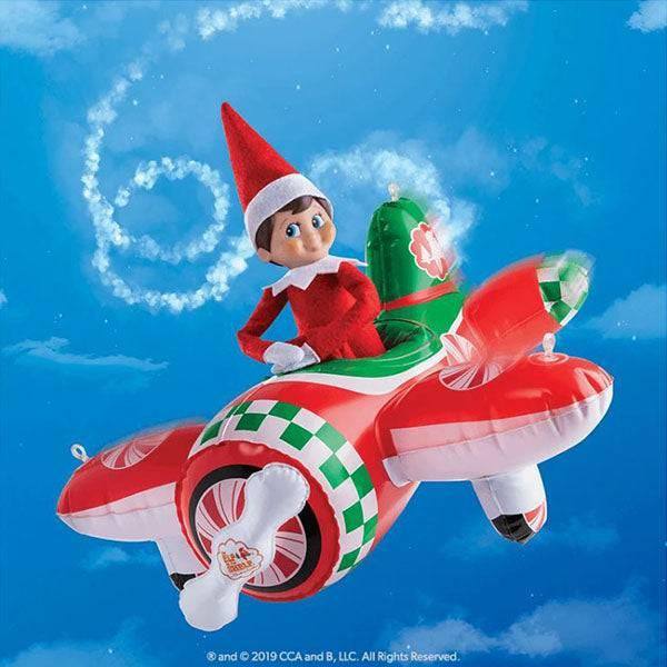 Elf on the Shelf®: Peppermint Plane - Hicks Nurseries