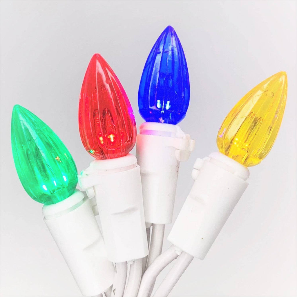 Icicle-Style LED 105 ct. C3 Light String Multi-Colored - Hicks Nurseries