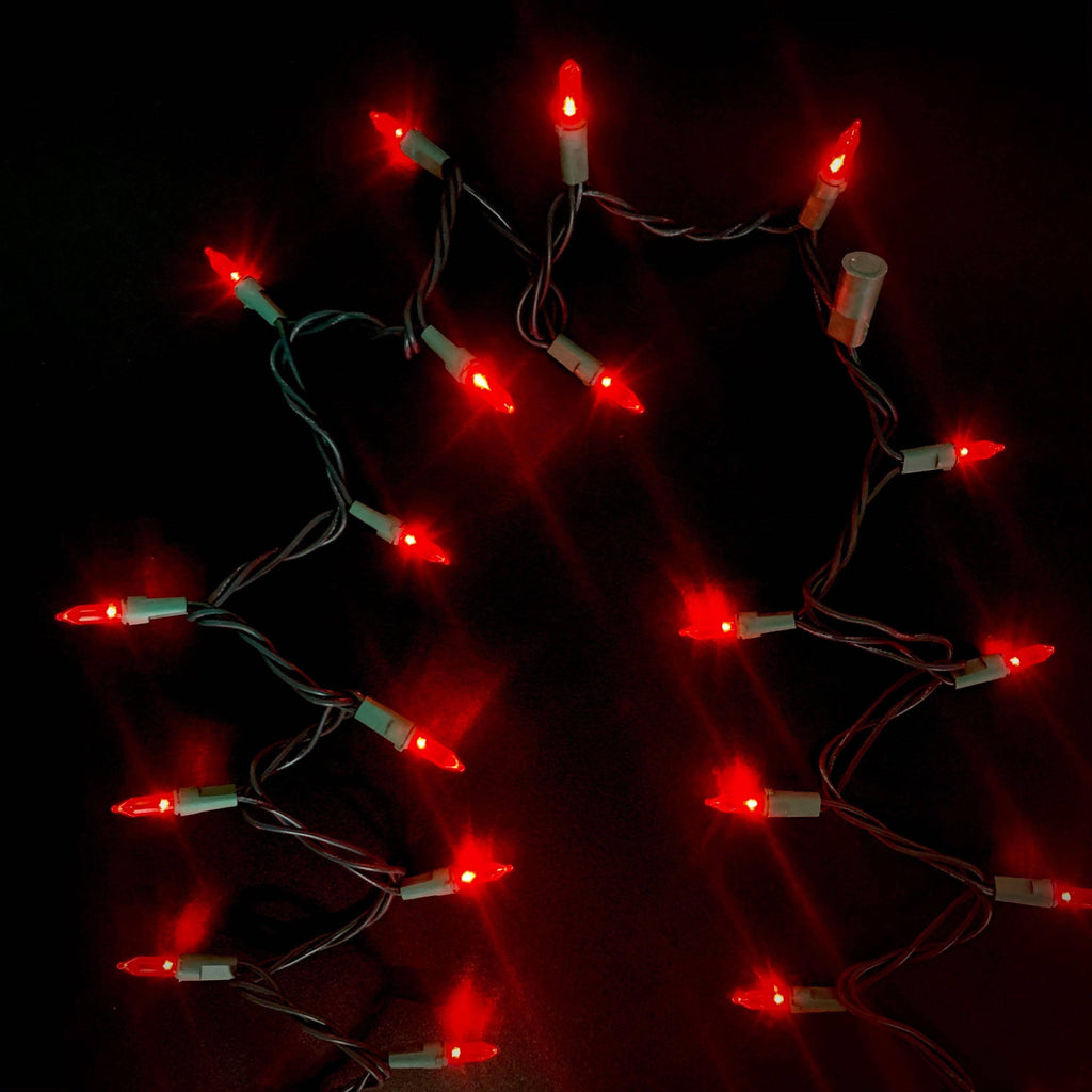 Incandescent Style LED 100 ct. String Lights Red - Hicks Nurseries