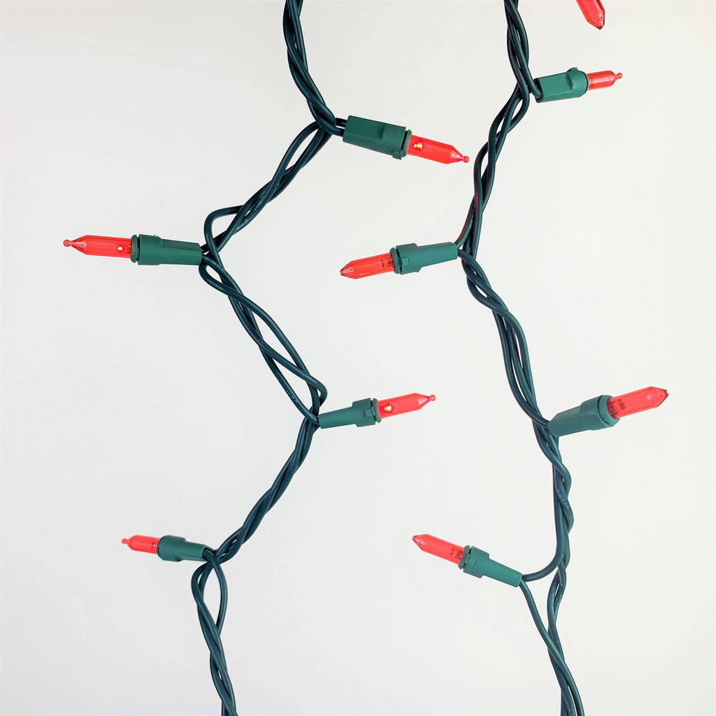 Incandescent Style LED 100 ct. String Lights Red - Hicks Nurseries