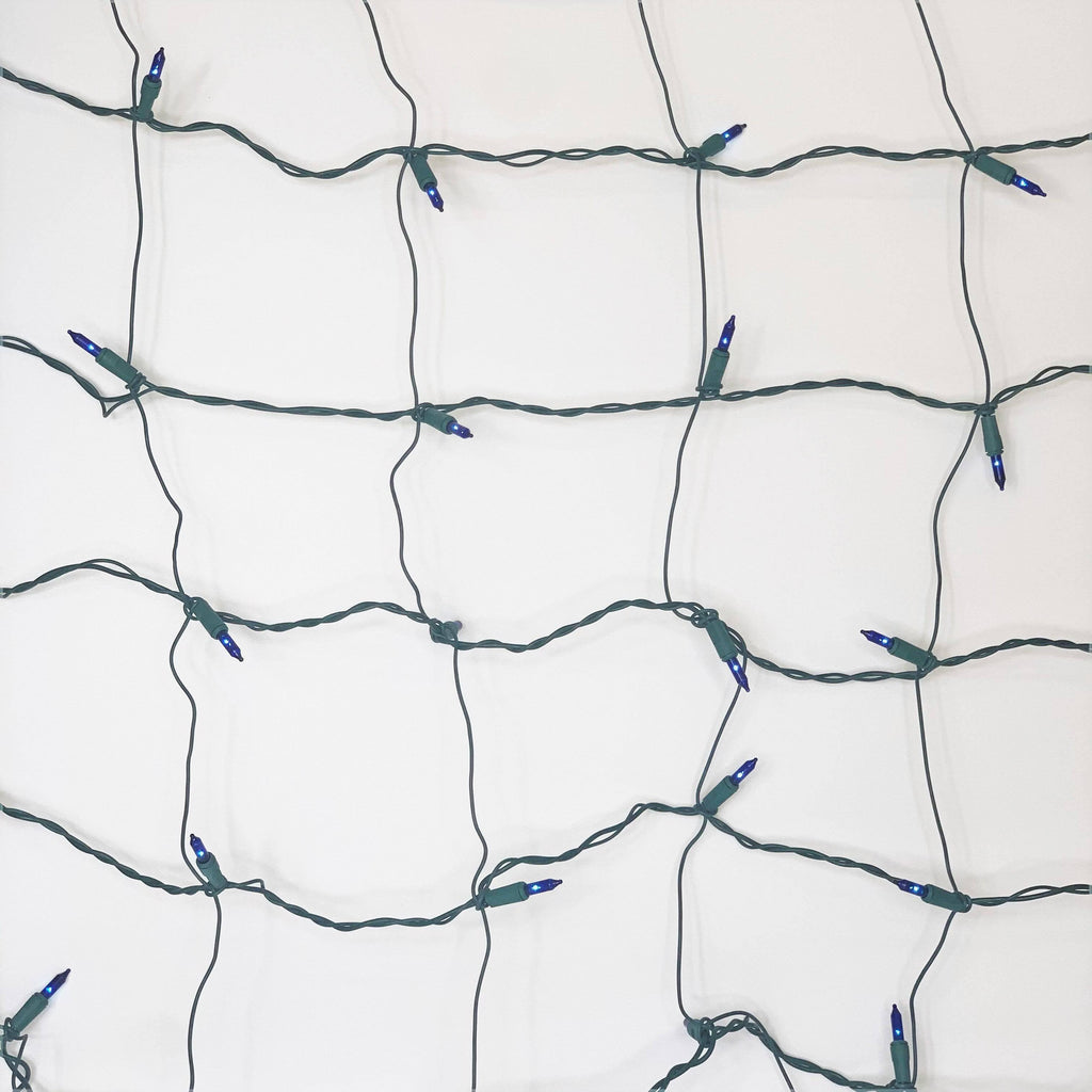 Net-Style 150 ct. Shrub Lights Blue - Hicks Nurseries