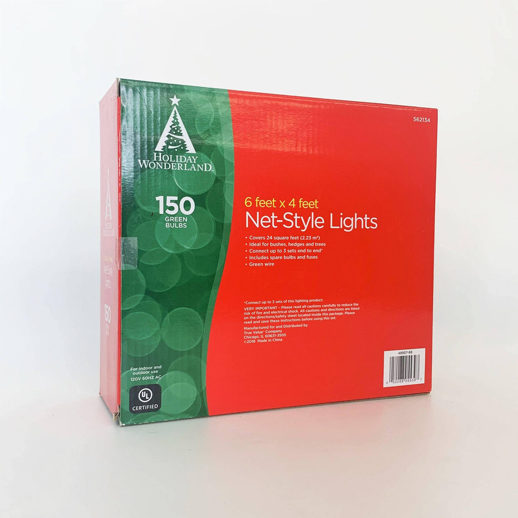 Net-Style 150 ct. Shrub Lights - Green - Hicks Nurseries