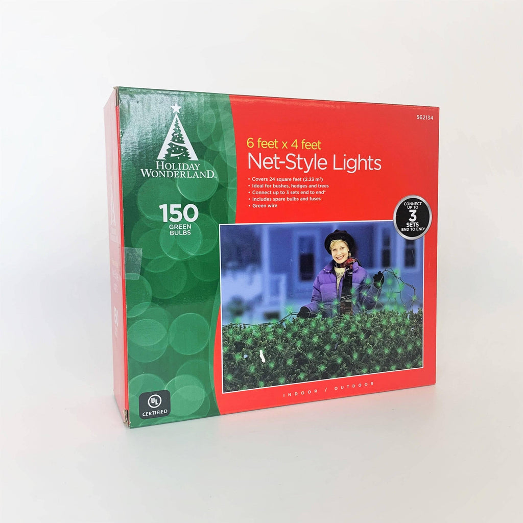 Net-Style 150 ct. Shrub Lights - Green - Hicks Nurseries