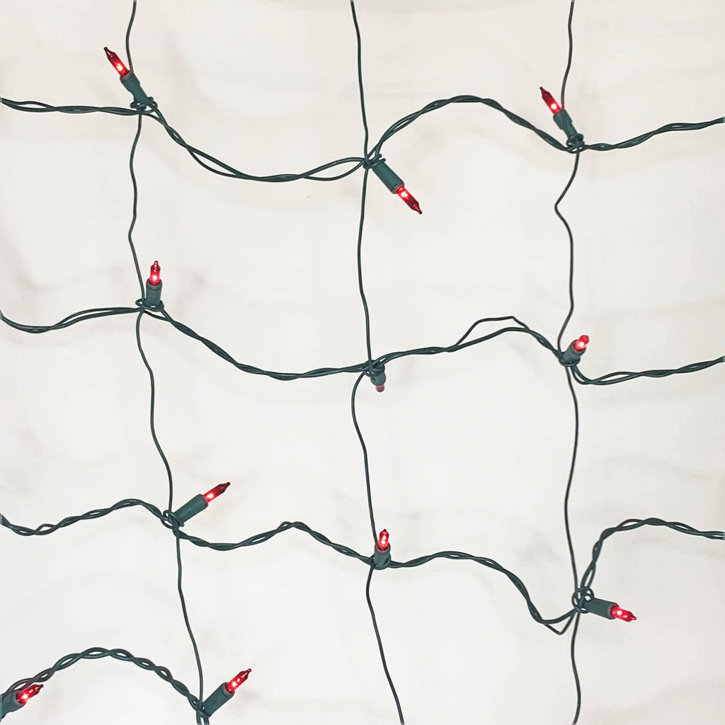 Net-Style 150 ct. Shrub Lights Red - Hicks Nurseries