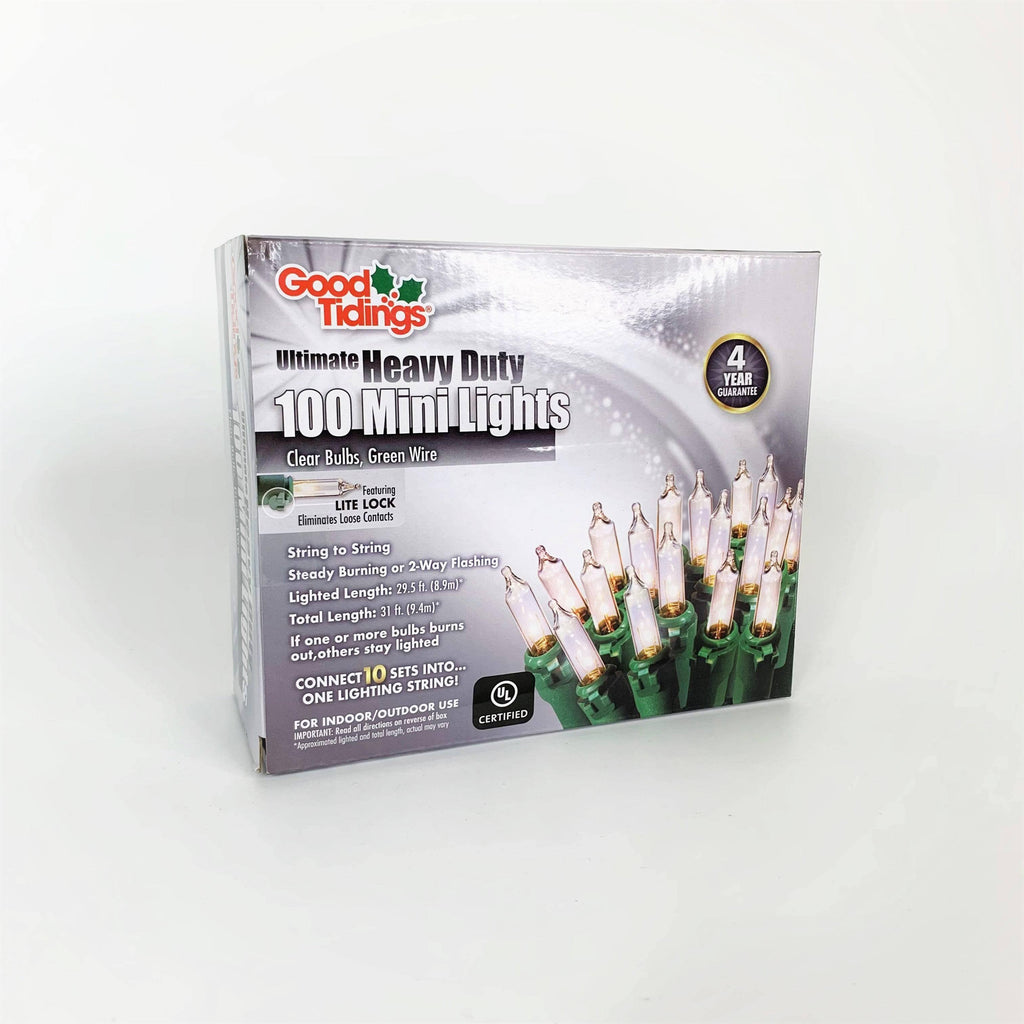 Ultimate Heavy Duty 100 ct. Mini Lights Clear - Hicks Nurseries