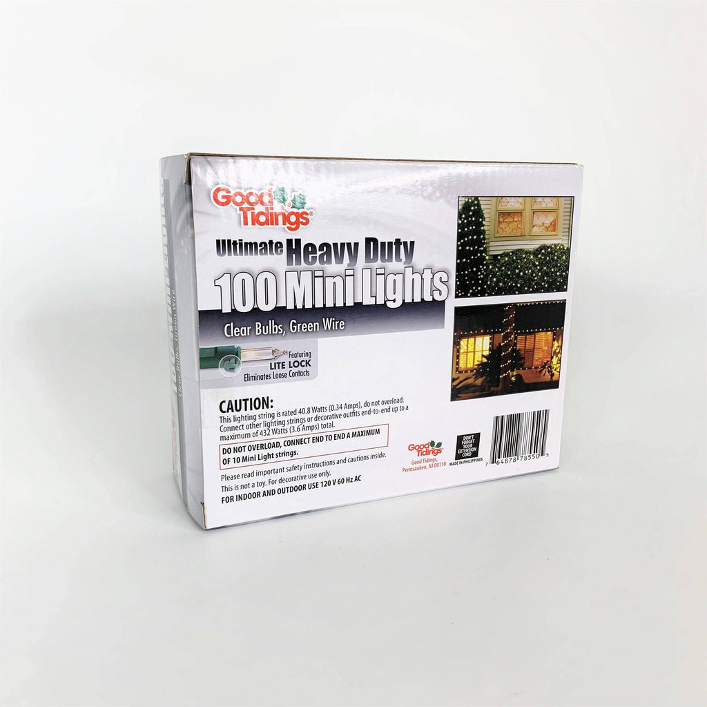 Ultimate Heavy Duty 100 ct. Mini Lights Clear - Hicks Nurseries