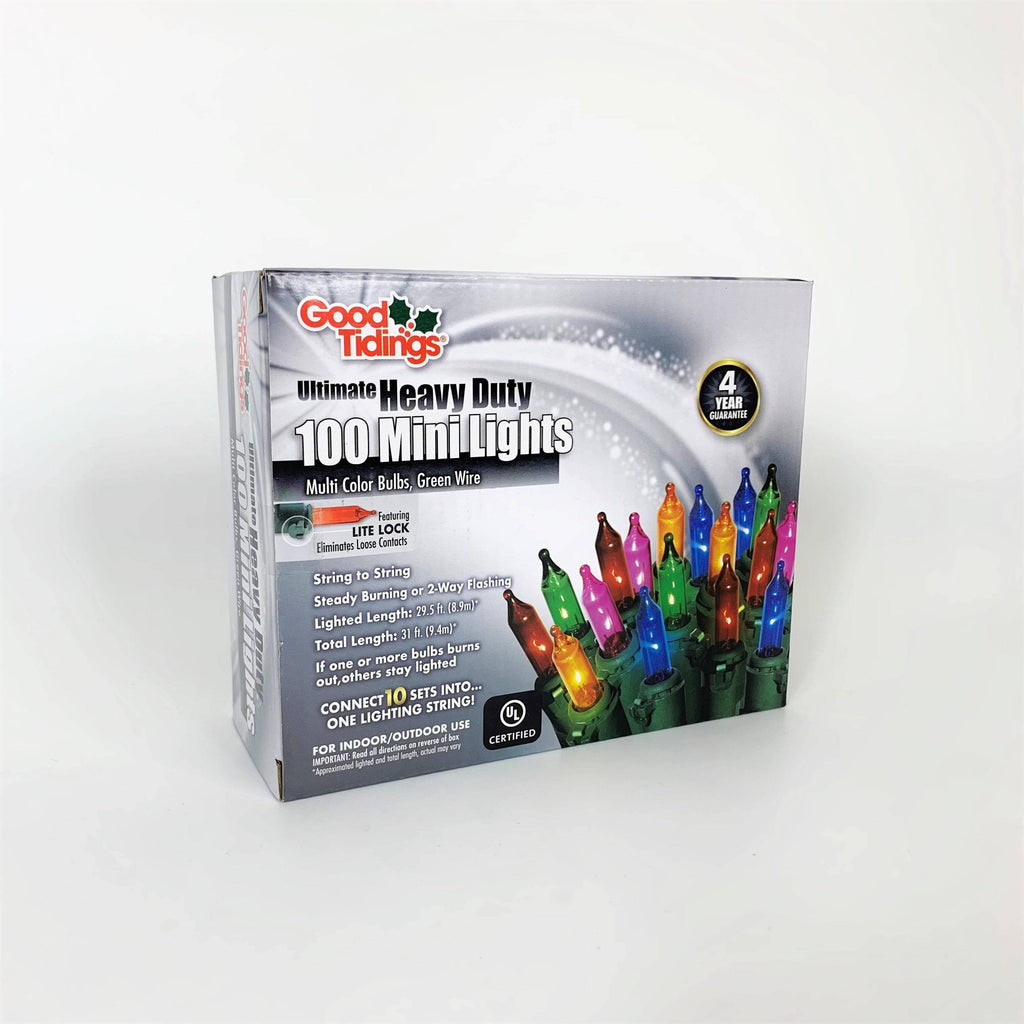 Ultimate Heavy Duty 100 ct. Mini Lights Multi-Colored - Hicks Nurseries