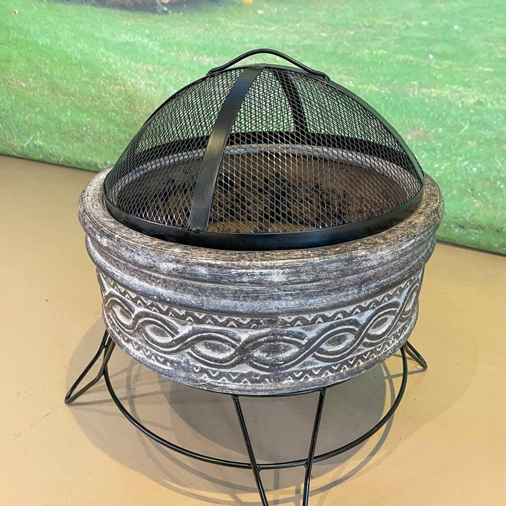 Terra Wavy Band Fire Pit - Hicks Nurseries