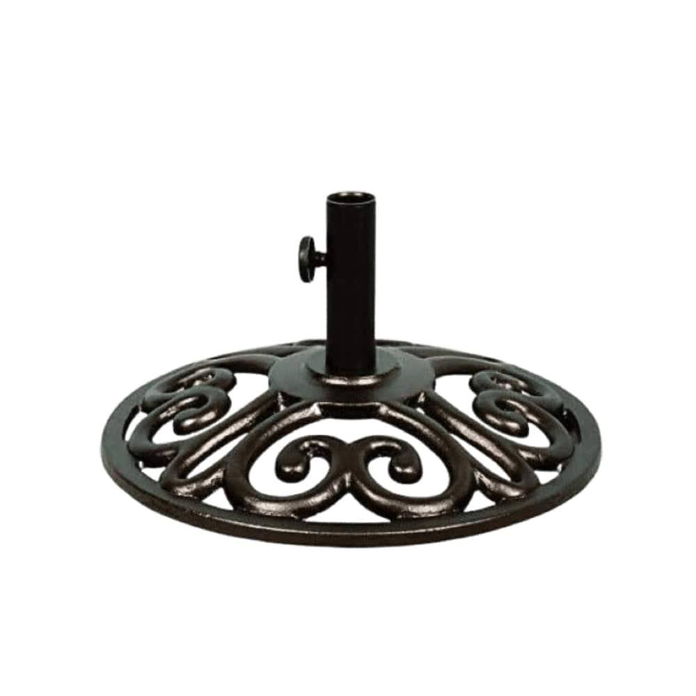 Umbrella Base - Medici Bronze - 35lbs - Hicks Nurseries