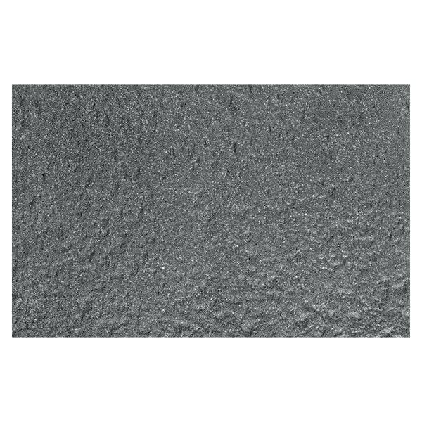 A close-up of the Gloucester Trough Planter by Pickup & Local Delivery Only, featuring a textured, rough dark gray fiberglass-mineral composite surface, 38x18, shown against a white background.