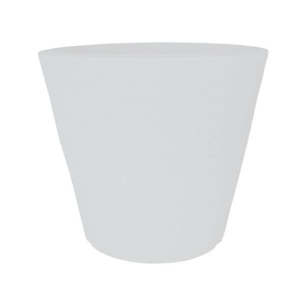 Planter - Linea Low - Off White - 23-inch - Hicks Nurseries