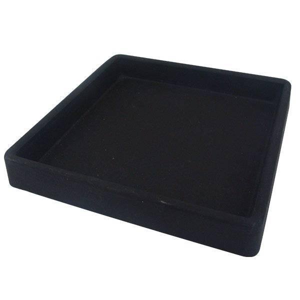 Saucer Square Black 14inch