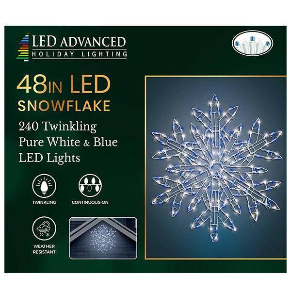 Snowflake - LED Outdoor Decoration - 48