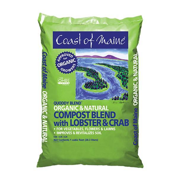 Coast of Maine - Quoddy Blend Lobster Compost - 1 cu. ft. - Hicks Nurseries