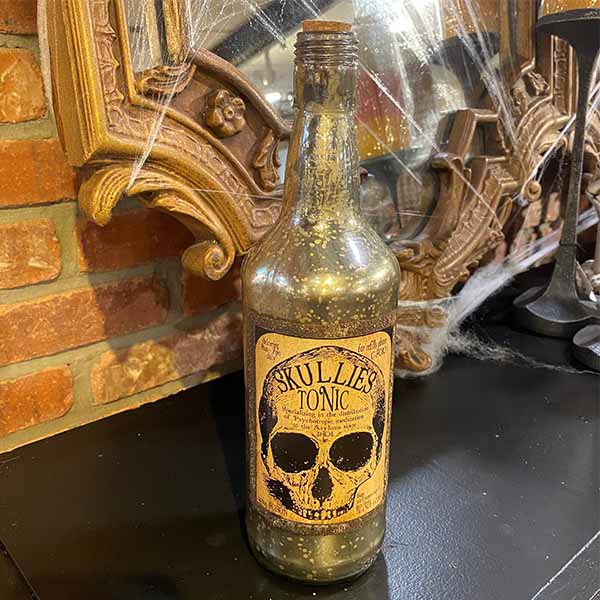 Halloween Bottle - Skull