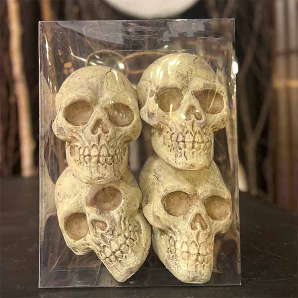 Skulls - Pack of 4