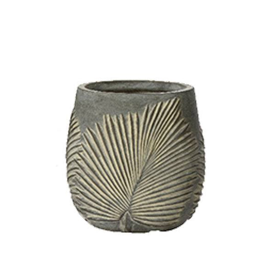 Axel Planter - Grey – 9-inches