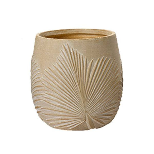 Axel Planter - Sand – 13-inches
