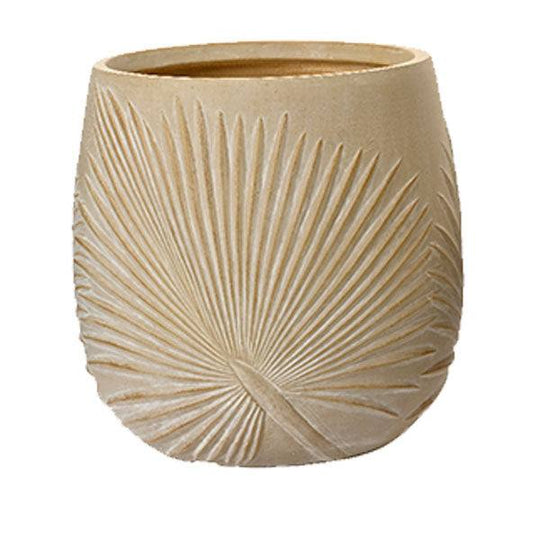 Axel Planter - Sand – 17-inches