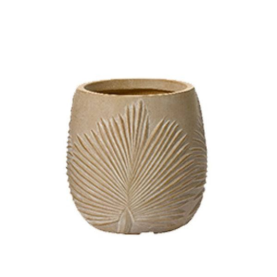 Axel Planter - Sand – 9-inches