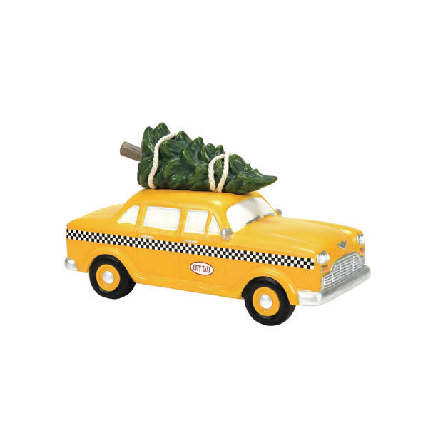 Department 56 – Hailing Christmas Cab