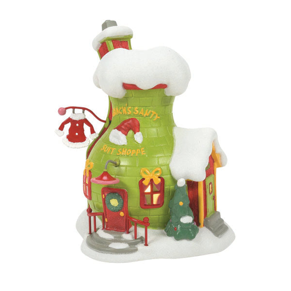 Department 56 – Grinch’s Santy Suit Shoppe