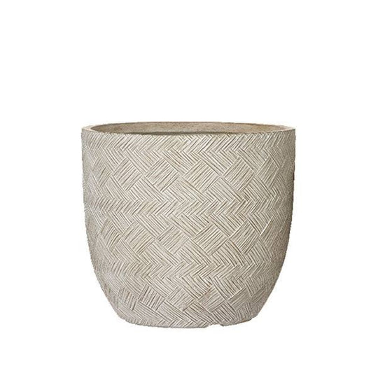 Jax Planter - Beige – 12.2-inches