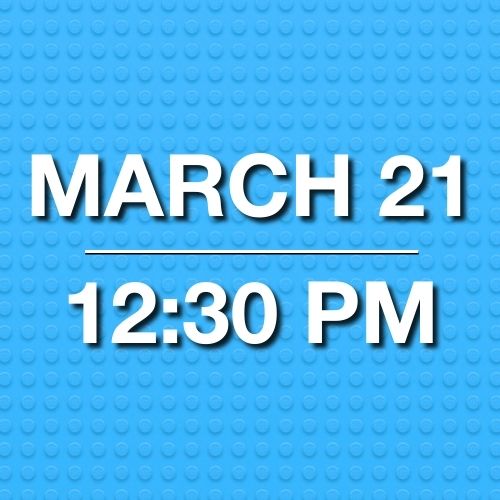 07. LEGO® Make-and-Take Workshop | March 21: 12:30PM