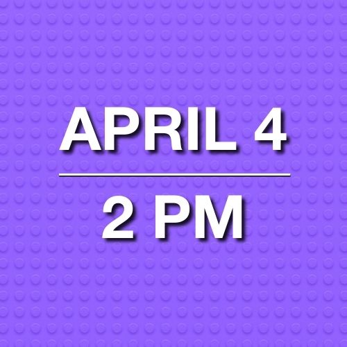 14. LEGO® Make-and-Take Workshop | April 4: 2PM