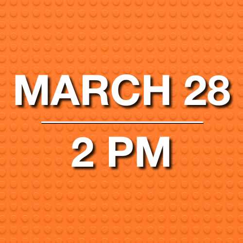 11. LEGO® Make-and-Take Workshop | March 28: 2PM