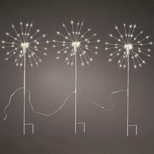 Polestar Micro LED Stake Lights – Warm White – Set of 3