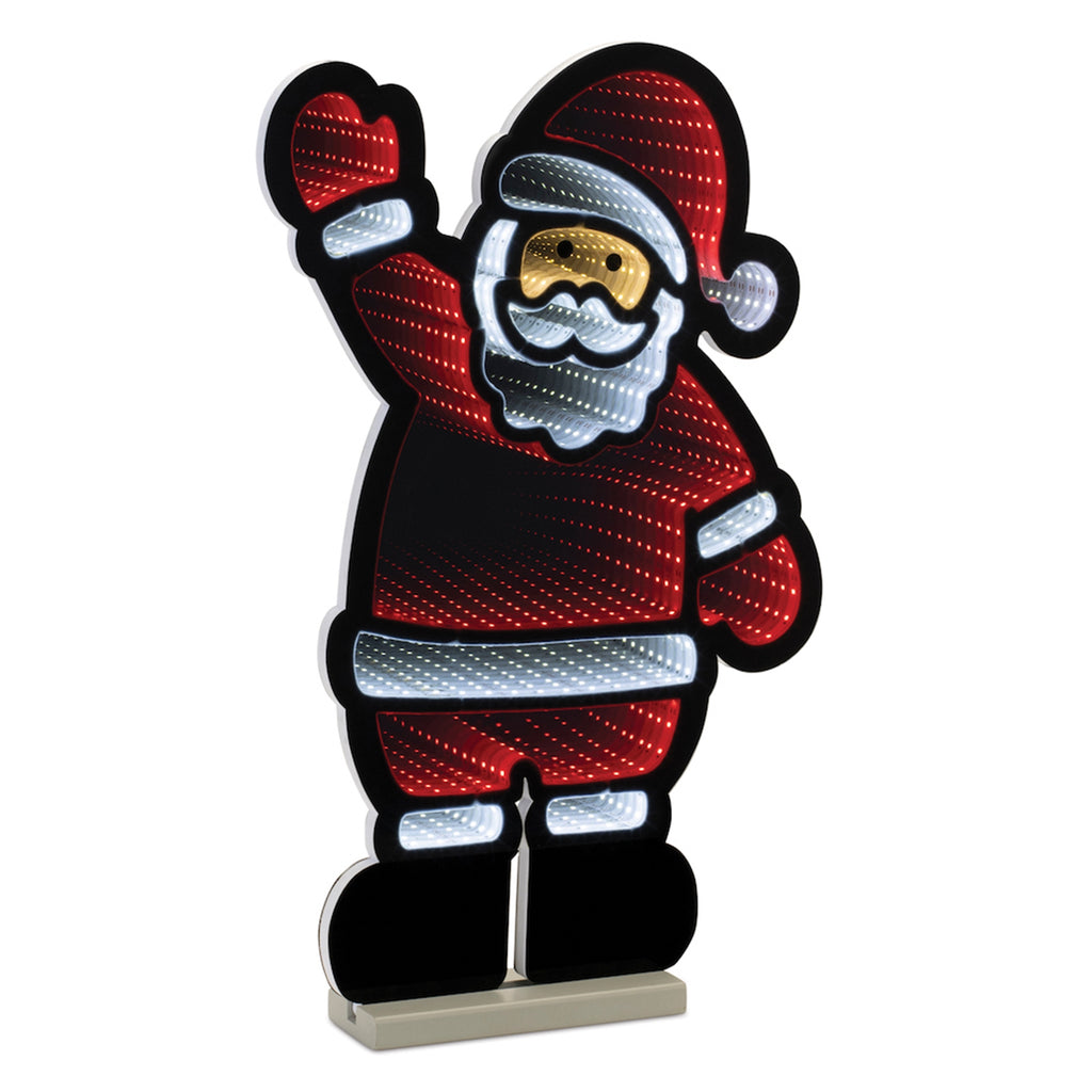 Infinity Light – Waving Santa – 23”