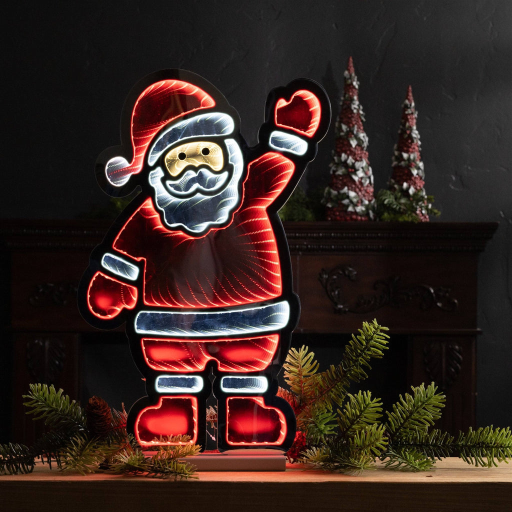 Infinity Light – Waving Santa – 23”, image size:1024x1024