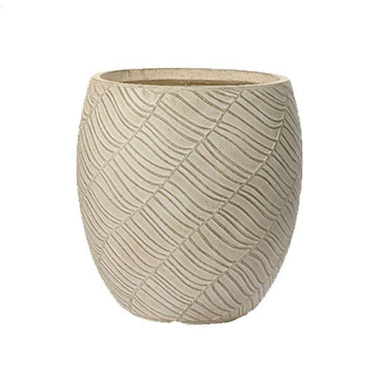 Zara Planter - Off White – 12.20-inches