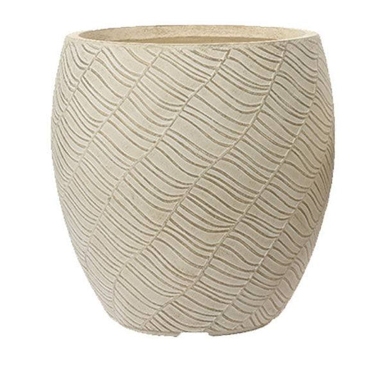 Zara Planter - Off White – 17.33-inches