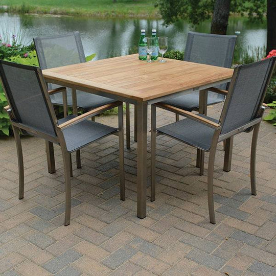 Avanti Outdoor Patio Teak Dining Set - 5 piece Set