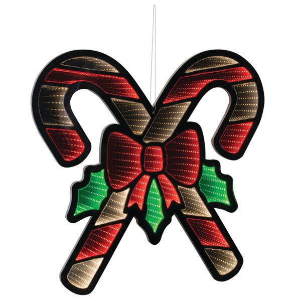 Infinity Light – Double Candy Cane – 22.5”