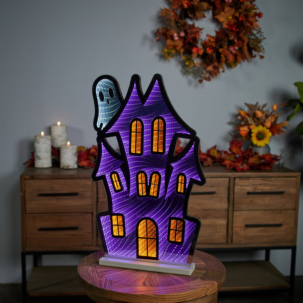 Infinity Light - Haunted House - 16"